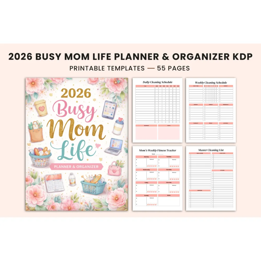Busy Mom Life Planner