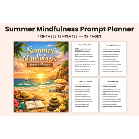 Summer Mindfulness Prompts