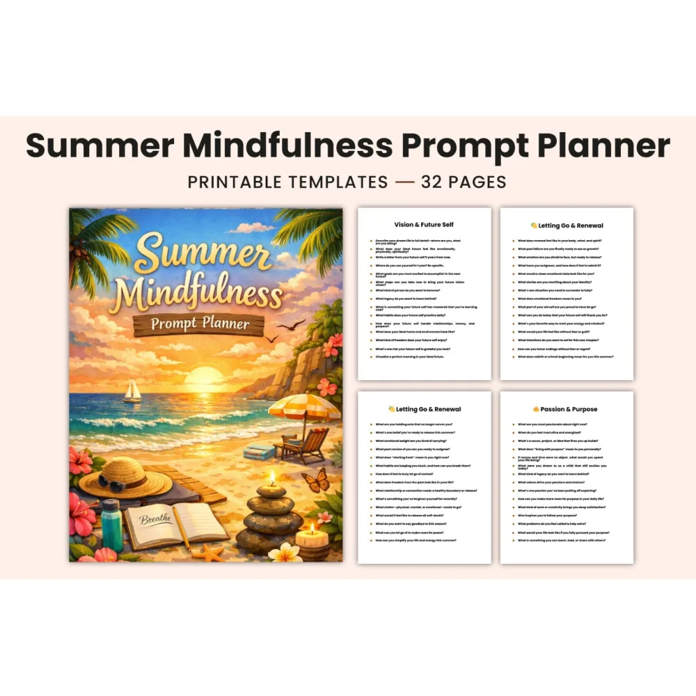 Summer Mindfulness Prompts