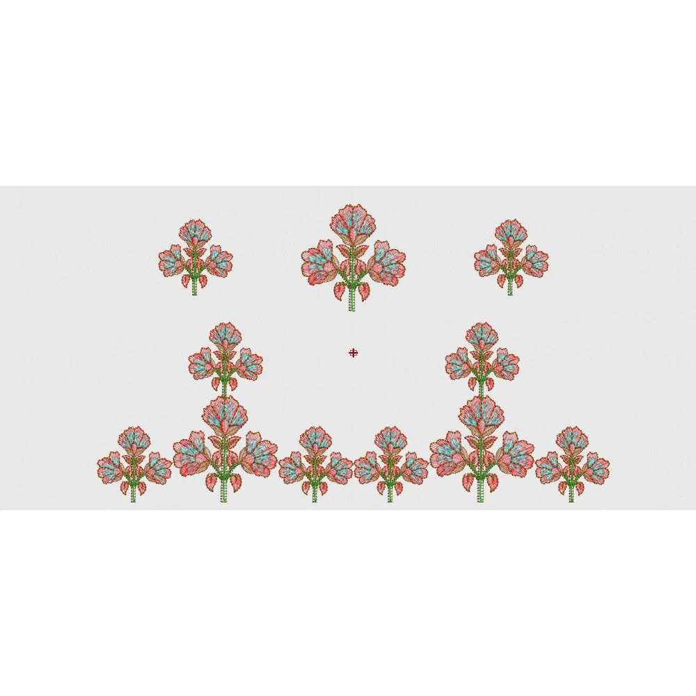 Flower Embroidery Design