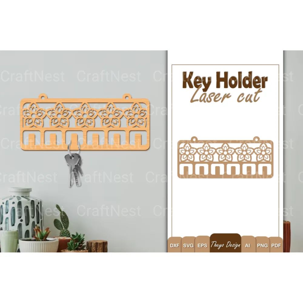 Key Holder SVG Bundle