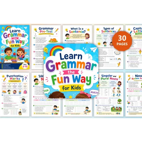 Learn Grammar The Fun Way For Kids