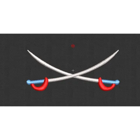 Sword Embroidery Design