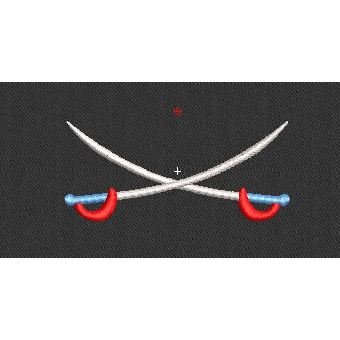 Sword Embroidery Design