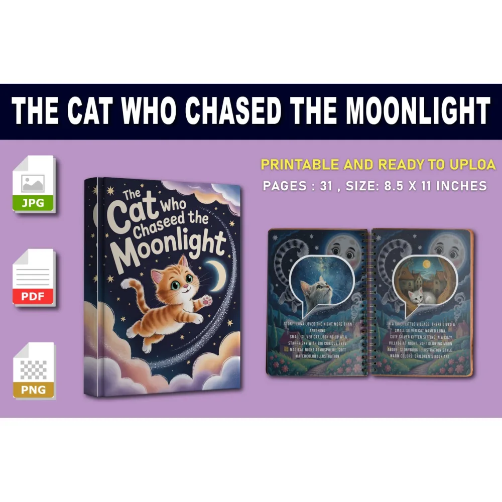 The Cat Who Chased the Moonlight
