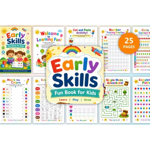 Early Skills Fun For Kids Book