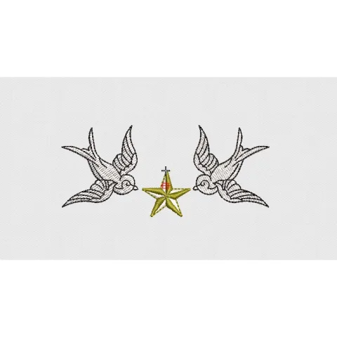 Bird Embroidery Design
