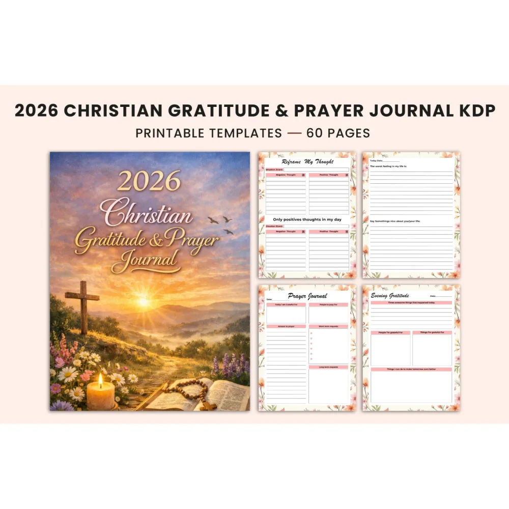 Christian Gratitude Prayer Journal