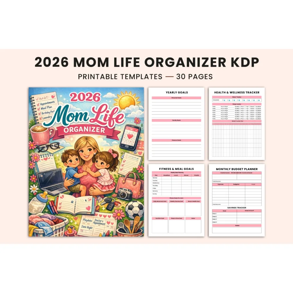Mom Life Planner: Organize Your Day