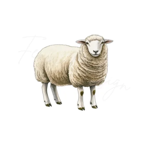 Cute Sheep Clipart Bundle