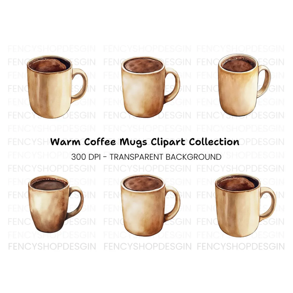 Coffee Clipart Bundle