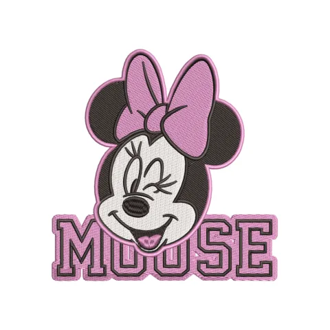 Mouse Embroidery Design