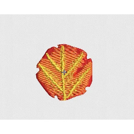 Leaf Embroidery Design