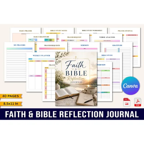 Faith Bible Reflection Journal