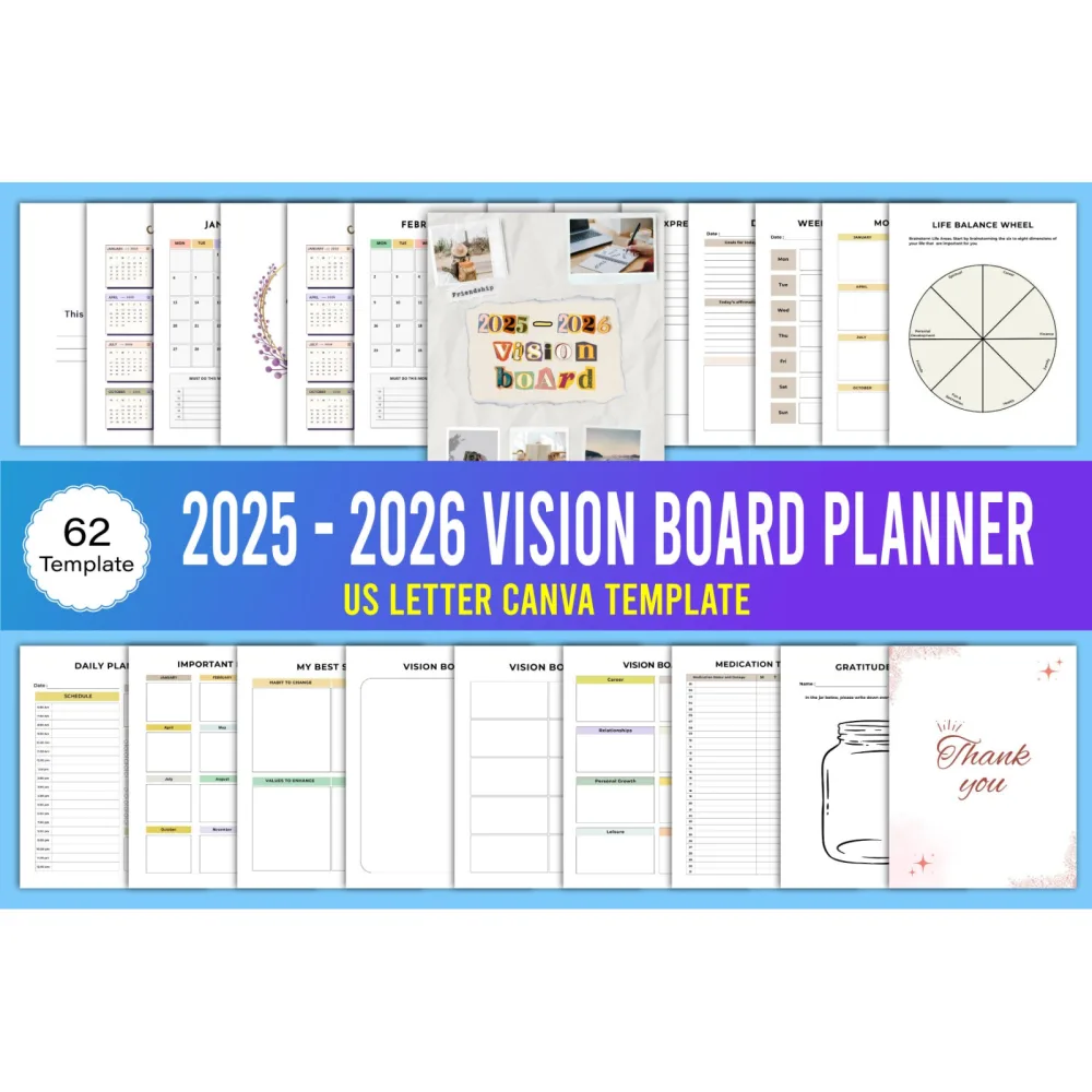 Vision Board Planner