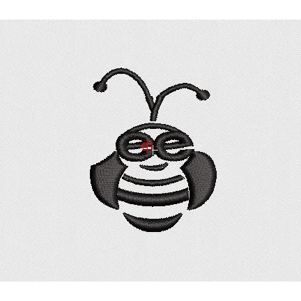 Bee Embroidery Design