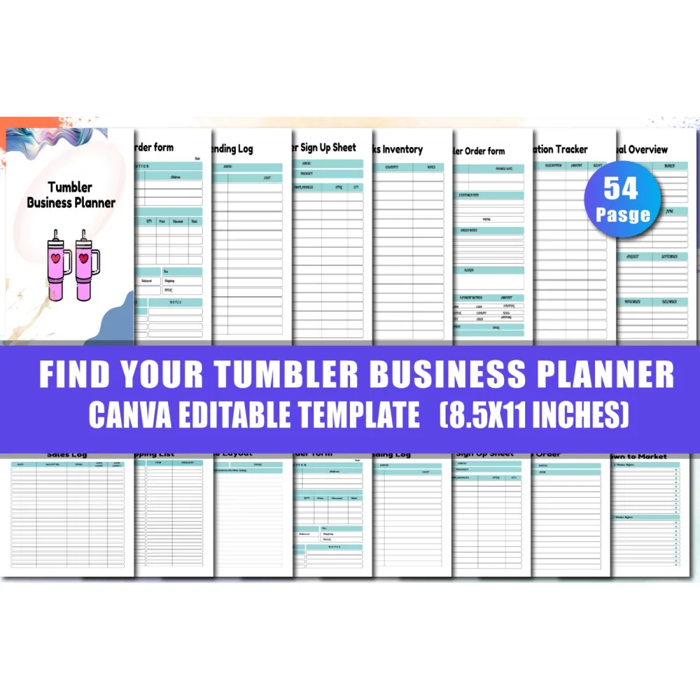 Tumbler Business Planner