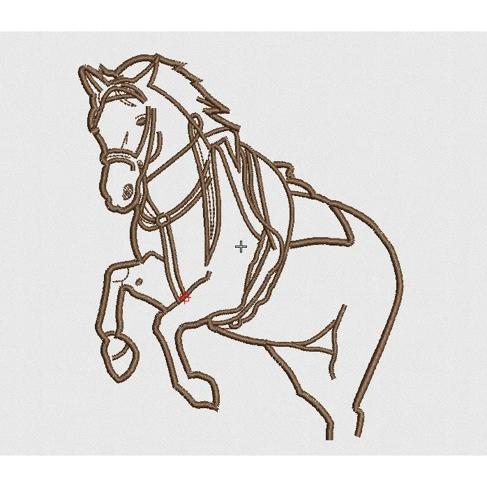 Horse Embroidery Design