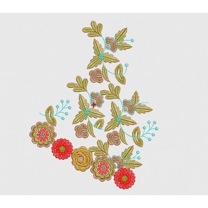 Flower Embroidery Design