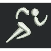 Running Logo Embroidery Design