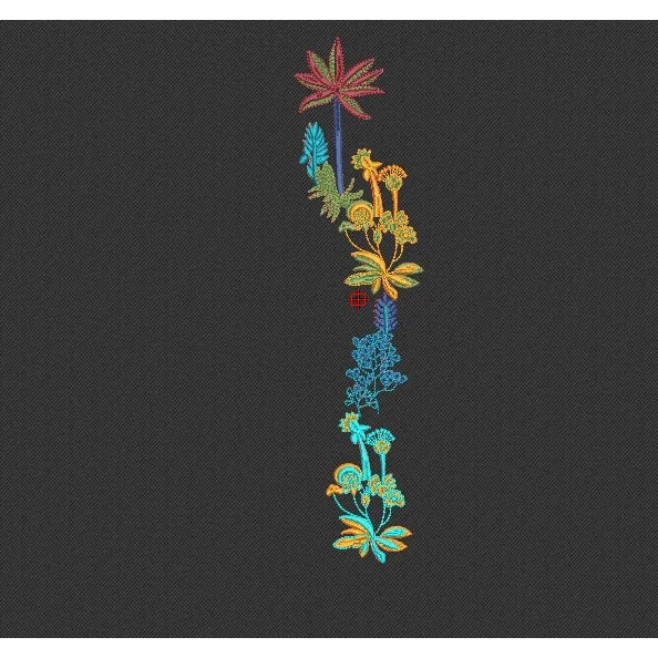 Flower Embroidery Design
