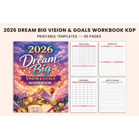 Dream Big Vision Goals Workbook