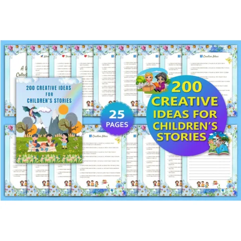 Creative Ideas for Children's Stories Planner