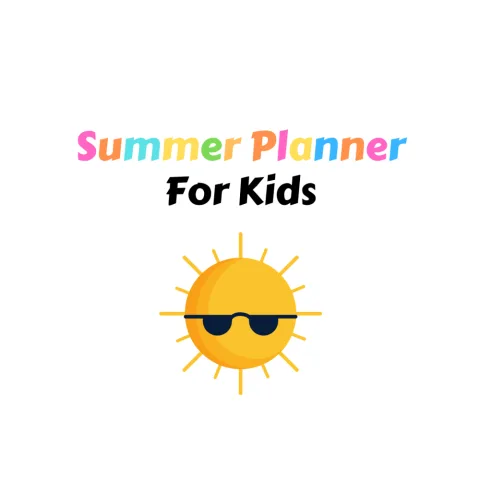 Summer Planner for Kids Bundle