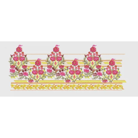 Flower Embroidery Design