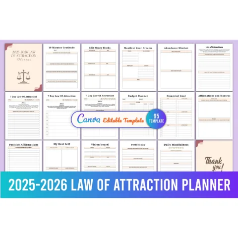 Law of Attraction Planner