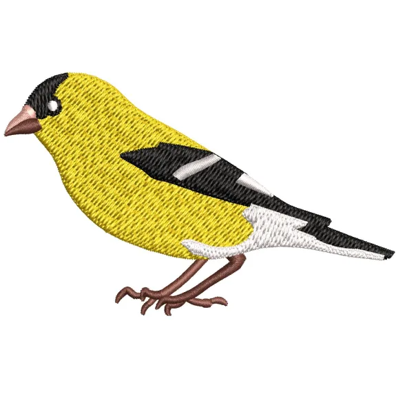 Sparrow Embroidery Design