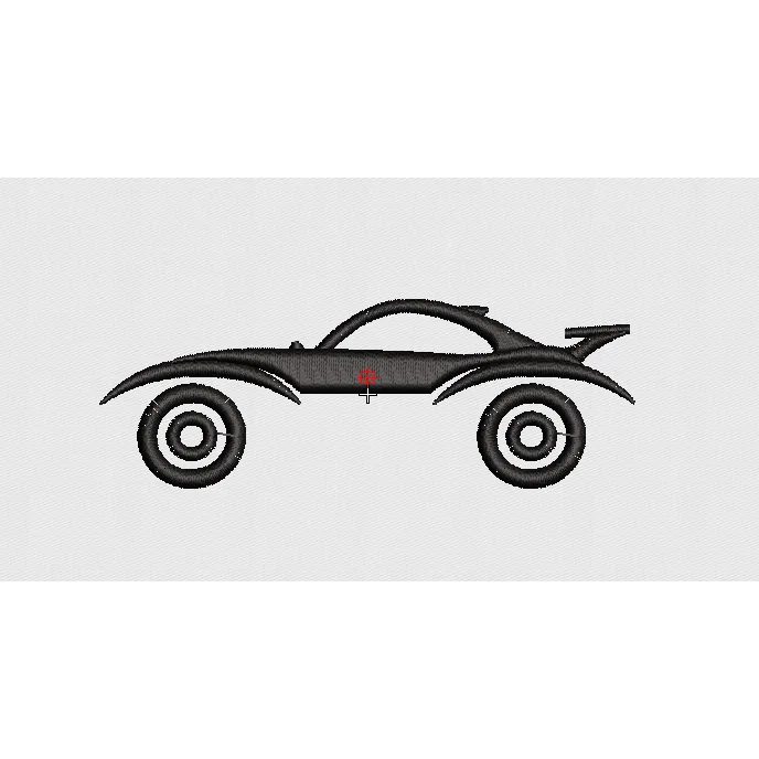 Car Embroidery Design