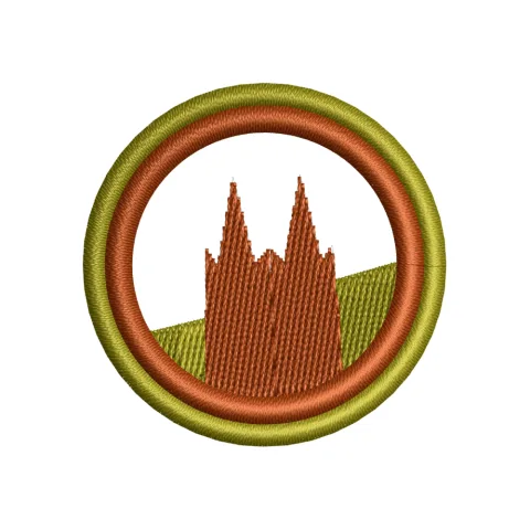 Mountain Place Embroidery Design