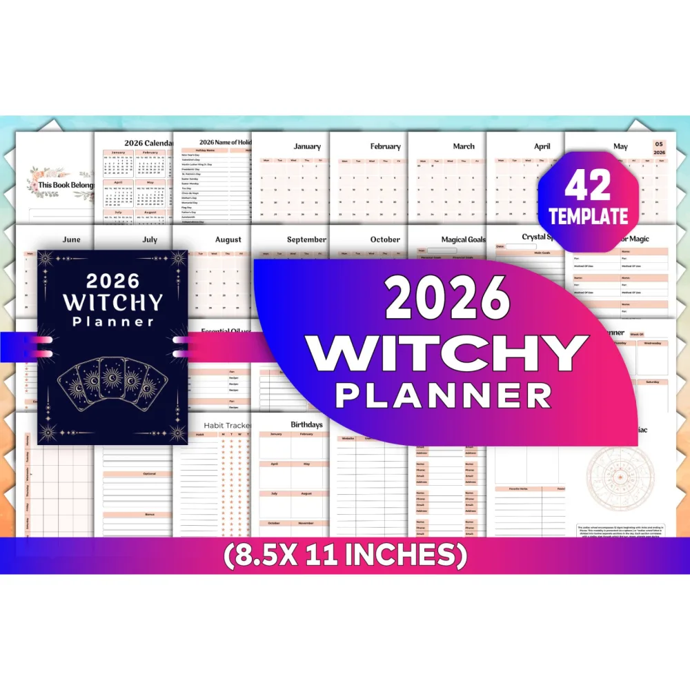 Witchy Planner