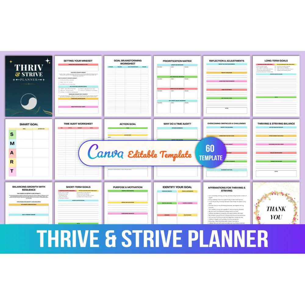 Thrive Strive Planner