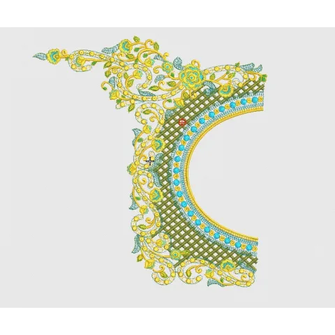 Flower Embroidery Design