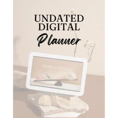 Undated Digital Planner Bundle