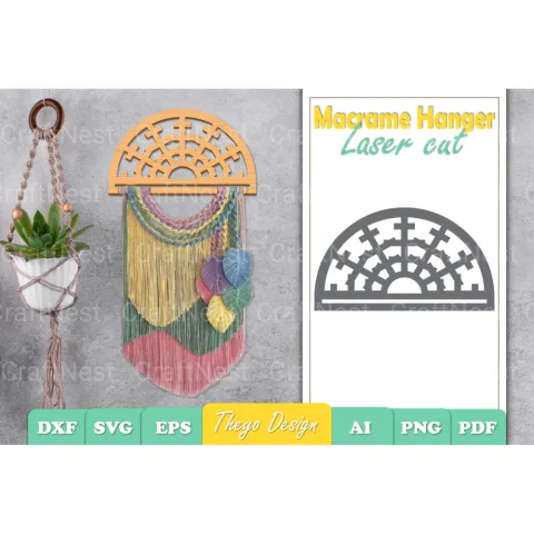 Macrame Snowflake SVG Bundle