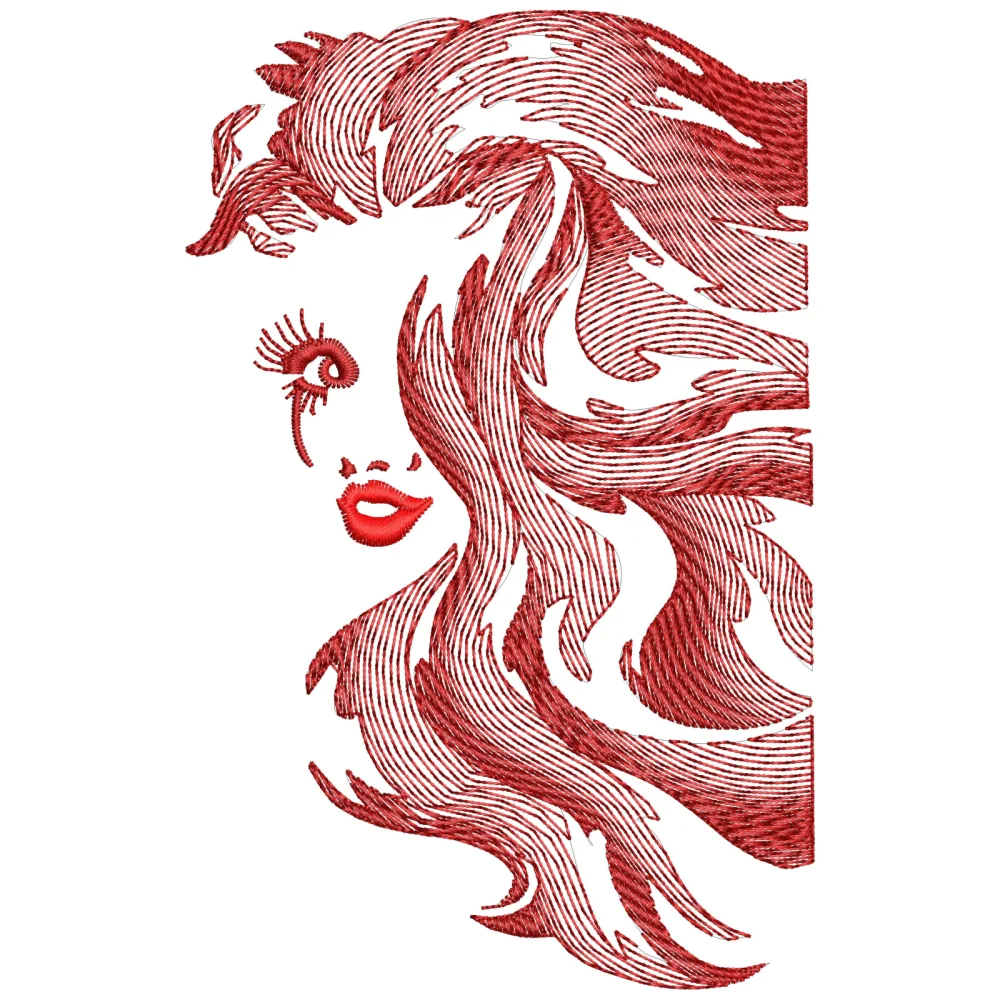 Open Fills Embroidery Design