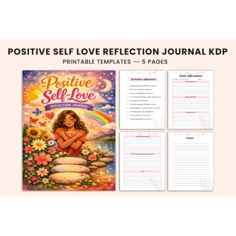 Positive Self-Love Reflection Journal