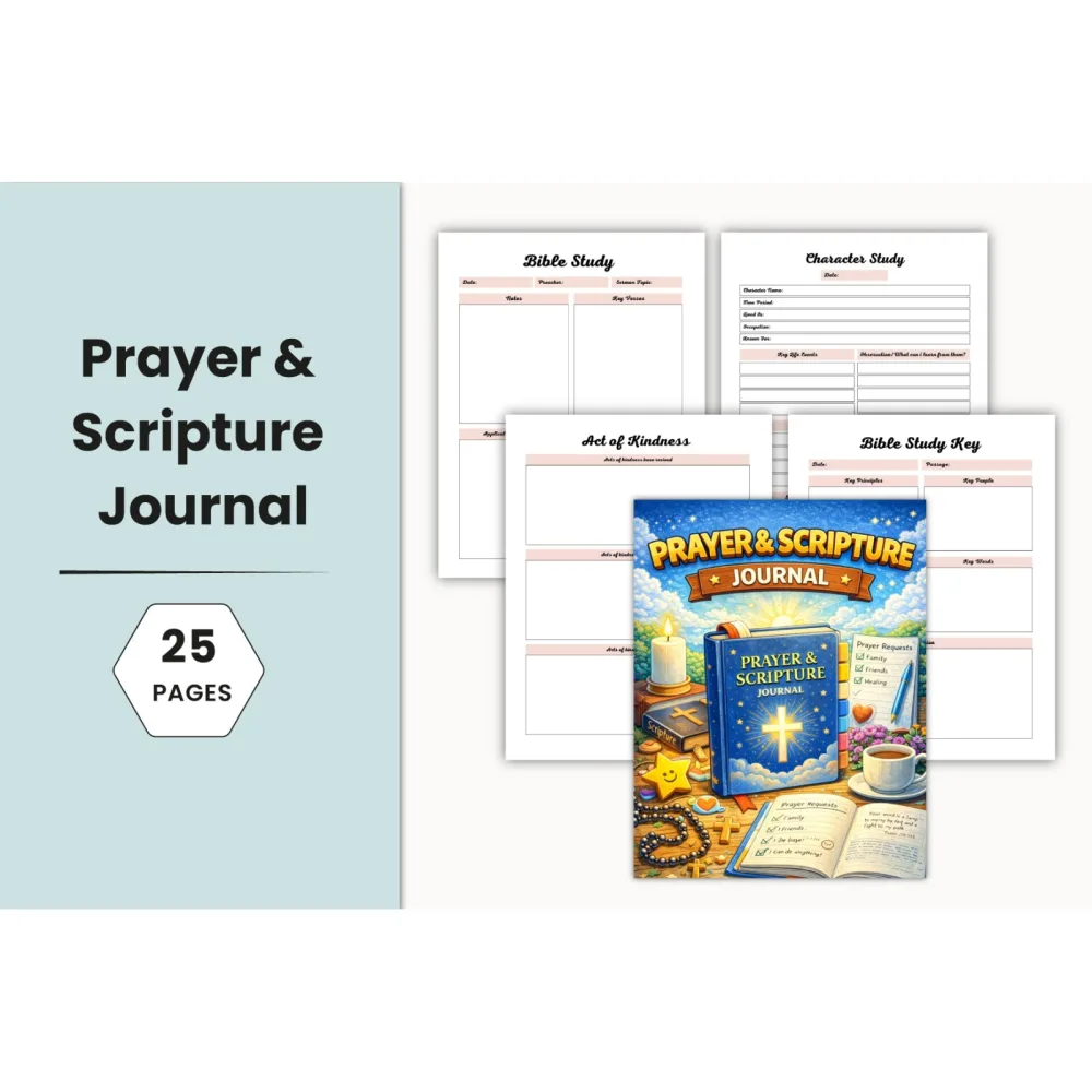 Prayer Scripture Journal