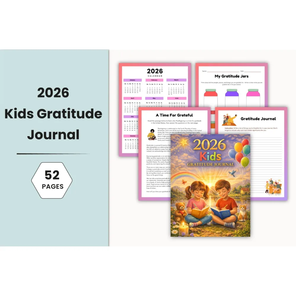 Kids Gratitude Journal
