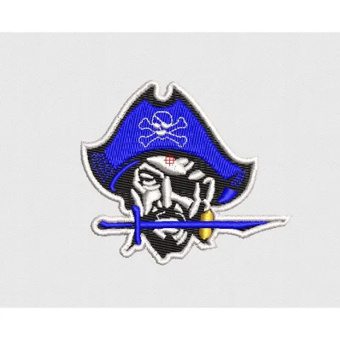 Pirates Embroidery Design