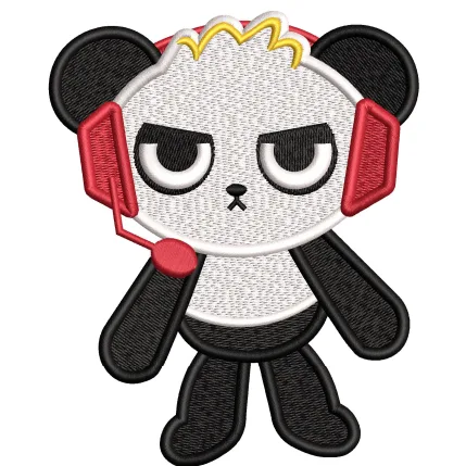 Panda Baby Embroidery Design