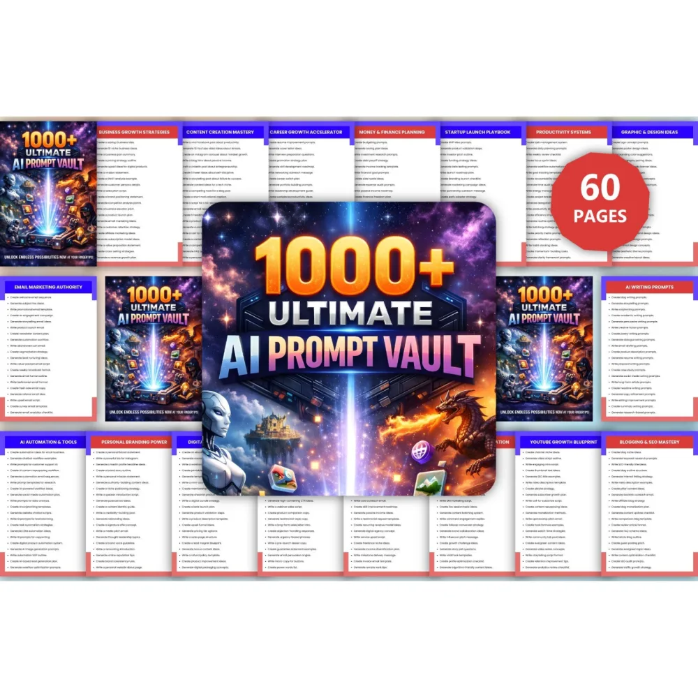 Ultimate AI Vault Prompts