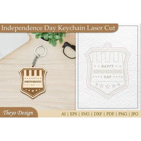 USA Keychain SVG Bundle