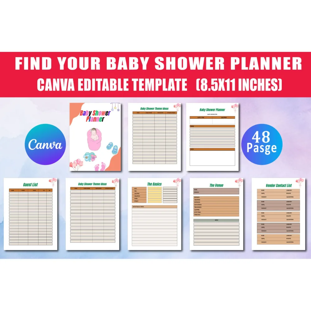 Baby Shower Planner