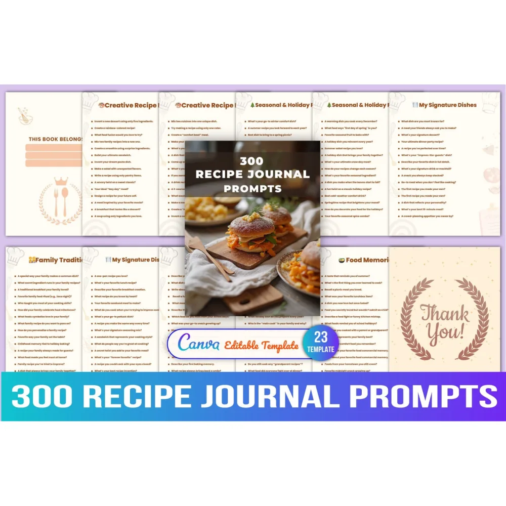 Recipe Prompts for Creative Cooking