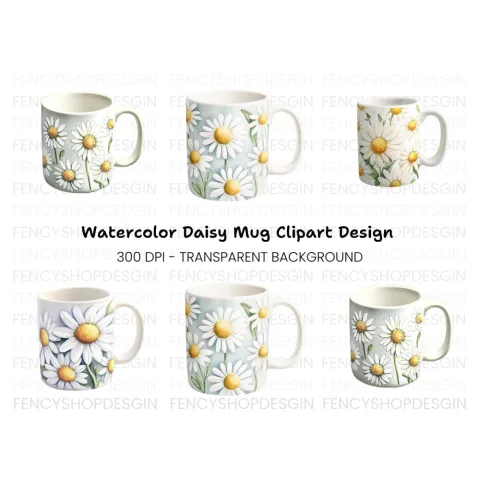 Daisy Clipart Bundle