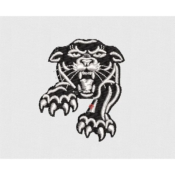 Tiger Embroidery Design